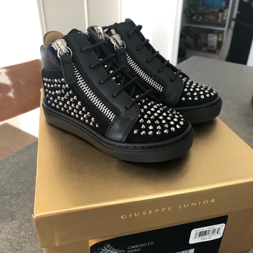 Giuseppe zanotti camoscio sneaker